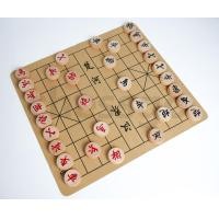 ราคา NEW ชุดหมากรุกจีน กระดานหนัง ตัวไม้บีช (18484841238)