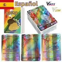 ราคา Newest Pokemon Rainbow Card Vstar Vmax GX Spanish Version Flash Card Trading Cards Birthday Gifts for Children Toy (20034839495)