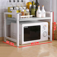 ราคา ชั้นวางไมโครเวฟ 1 2 ชั้น ขั้นวางของ ชั้นวางของในครัว ชั้นงวางคร่อมไมโครเวฟ ชั้นวางเตาอบ (20070846759)