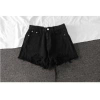 ราคา เสื้อผ้าและรองเท้าผู้หญิง เสื้อผ้าผู้หญิง กางเกงขาสั้นผู้หญิง กางเกงยีนส์ขาสั้น กางเกงยีนส์ขาสั้นขาดๆ (18642799207)