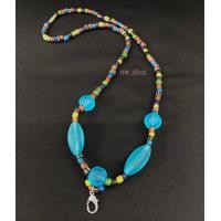 ราคา สร้อยคอลูกปัดโบราณ ลูกปัดหินสี โทนสีเดียวกัน 24 (12220004255)