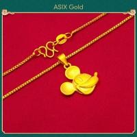 ราคา ASIX GOLD 3 in1 set ทองจริงคิตตี้แมวสร้อยคอ ทองจริงคิตตี้แมวแหวน จริงทองคิตตี้แมวสร้อยข้อมือ24พันทองไม่ใส่ร้ายป้ายสีไม่ซีดจาง (16621293189)