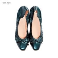 ราคา O B รองเท้าหนังแกะแท้ รุ่น Audrey comfy in Tinker bell New Edition (6696726062)