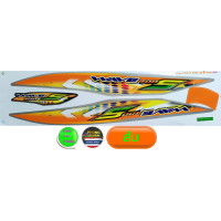 ราคา สติ๊กเกอร์ Honda WAVE 100S รุ่น9 ปี2006 u box สติ๊กเกอร์ เวฟ100S รุ่น9 ปี2006 ยูบ็อค สีสวย สีสด สีไม่เพี้ยน (1620260723)