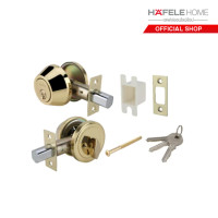 ราคา HAFELE กุญแจลิ้นตายสแตนเลสสตีล รุ่นมาตรฐาน แบบ A กุญแจลิ้นตายหางปลาบิด ประตูทางเข้า (19573207756)