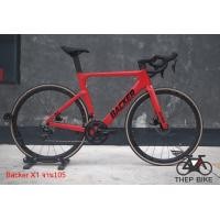 ราคา เสือหมอบ Backer รุ่น X1 limited ดิส 105 พร้อมจาน Shimano 105 จักรยานเสือหมอบ road bike (16078228459)