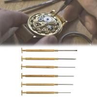 ราคา 6 ชิ้นสล็อตนาฬิกาไขควงชุดทองแดงนาฬิกาแว่นตาคอมพิวเตอร์ซ่อมไขควง (20381554968)