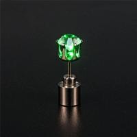 ราคา Ellei ต่างหูพลอยเทียมแท่งพังก์สุดเท่ห์ต่างหูมีไฟ LED สะท้อนแสงสำหรับผู้หญิงต่างหูเม็ดเพชรแบบเรืองแสง (12865746309)