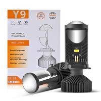 ราคา Car Led Headlight Y9 H4 Dual Light Lens Fish Eye Lamp Far And Near Integrated Car Motorcycle Electric Vehicle Universal (20965207455)