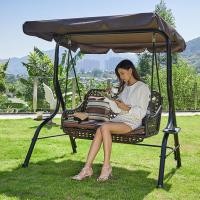 ราคา ชิงช้ารังนก ชิงช้านั่งเล่น ชิงช้าสนามหญ้า เก้าอี้ เก้าอี้หวาย ชิงช้าแบบแขวน ชิงช้าหวาย Outdoor Stool Furniture Outdoor Garden Chair (20975538802)