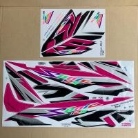 ราคา Honda Sonic new ปี 2004 สติ๊กเกอร์ เคลือบเงา ลายแต่ง ชุดสี แฟริ่ง ชุดแต่ง เฟรมรถ มอเตอร์ไซค์ โซนิค ตัวใหม่ ปี 2007 รุ่น 11 12 ติดรถสีชมพู (12094698340)