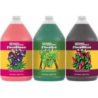 ราคา General Hydroponics FloraSeries Hydroponic Nutrient Fertilizer System with FloraMicro FloraBloom and FloraGro 1 gal Flora Series Bundle 1 gal (20140843796)