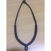 ราคา สร้อยเชือกเทียนเกลียวแกนสีดำลายดำม่วง (15485558424)