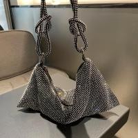 ราคา Luxury Designer Hobo ไหล่กระเป๋า Handle Shining Rhinestones คลัทช์คริสตัลกระเป๋าและกระเป๋าถือ Hobo กระเป๋า (21170234864)