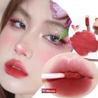 ราคา Mezze ใหม่ ของแท้ ลิปสติก สีส้มอิฐ ลิปจูบไม่หลุด ลิปสติก แบบกันน้ำ Lipstick ติดทนนาน (16194178483)