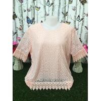 ราคา เสื้อลูกไม้ เสื้อลูกไม้ผญ เสื้อลูกไม้แขนสาวอวบ เสื้อลายลูกไม้ เสื้อลูกไม้ไปวัด เสื้อออกงานต่างๆ เสื้อวัยกลางคน รุ่น708 706 (16916314833)