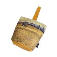 ราคา Shui กระเป๋าถือลายดอกกุหลาบกระเป๋าทรงถังดอกไม้ผ้าใบข้าวสาลีแบบพับได้กระเป๋าสำหรับคุณแม่ช้อปปิ้งกระเป๋าทรงโท้ตลายพิมพ์ (20705831919)