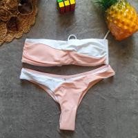 ราคา ZAFUL BIKINI ชุดว่ายน้ำแฟชั่น ชุดว่ายน้ำสีชมพู พร้อมส่งจากไทย PINK SIZE L (20062423610)
