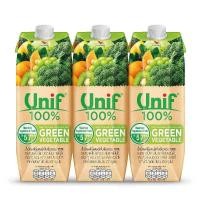 ราคา ยูนิฟ น้ำผักใบเขียว 100 1000 มล X 3 กล่อง Unif 100 Green Vegetable 1000 ml x 3 โปรโมชันราคาถูก เก็บเงินปลายทาง (15012828063)