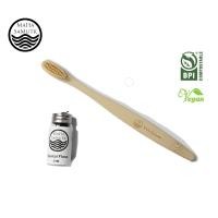 ราคา Bamboo Charcoal Toothbrush แปรงสีฟันด้ามไม้ไผ่ พร้อมกล่องใส่ (1280526562)