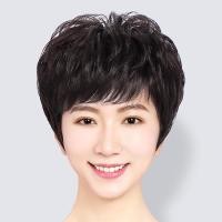 ราคา วิกผมซอยสั้น แบบลอนหยิก ผมปลอม แฟชั่นสําหรับผู้หญิง วิกผมสั้นลอน สำหรับวัยกลางคนและผู้สูงอายุ วิกผมซอย วิกผม ผมปลอม วิกผมสั้น (20001339913)