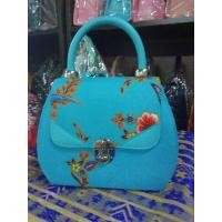 ราคา กระเป๋าผ้าปาเต๊ะผสมผสานผ้า pu (20221990120)