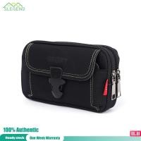 ราคา Arrive in 3 days Outdoor Canvas Waist Bag Sport Casual Men Phone Purse Zipper Belt Bum Pouch (20229540855)