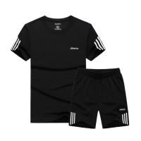 ราคา SET 2ชิ้น เสื้อแขนสั้น กางเกงขาสั้นออกกำลังกาย (3902846021)