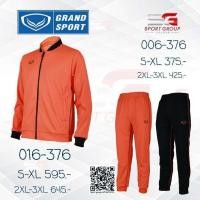 ราคา ชุดวอร์มแบบเป็นเซ็ต เสื้อวอร์ม กางเกงวอร์ม แกรนด์สปอร์ต Grand Sport Set 01637 006376 (11759846252)