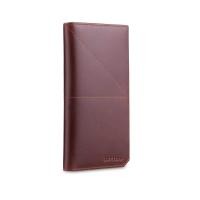 ราคา ZETTINO กระเป๋าสตางค์หนังเเท้สำหรับผู้ชาย l Classic Long Wallet (467140916)