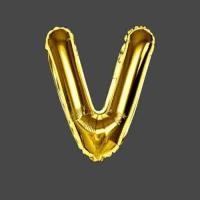 ราคา ตัวรีดติดเสื้ออักษร A Z ฟ้อนต์ลูกโป่งสีทอง รีดง่ายรีดติดทุกเนื้อผ้า (16695688192)