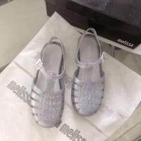 ราคา Melissa รองเท้าผู้หญิง11สีขาตั้งกล้องรองเท้าแตะผู้หญิงรองเท้าแตะผู้หญิงรองเท้าแตะส้นเตี้ยถักวินเทจรองเท้าแตะผู้หญิง2022 (18904008057)