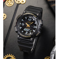 ราคา Casio รุ่น AQ S810W 1B นาฬิกาผู้ชายสายเรซิ่นสีดำ สุดเท่ห์ ใช้พลังงานแสงอาทิตย์ มั่นใจ ของแท้ 100 ประกันศูนย์ 1ปีเต็ม (181442719)