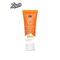 ราคา ลดเยอะ ชุดคลีนซิ่งโฟม Boots vitamin c โฟมล้างหน้า brightening cleansing gel whip foam scrup cleansing foam 100ml (9007317663)
