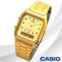 ราคา นาฬิกาผู้หญิง Casio สองระบบ เข็ม ดิจิตอล นาฬิกาข้อมือ สายสแตนเลส รุ่น AQ 230A AQ 230GA AQ 800E ของแท้ 100 ประกันศูนย์ 1 ปี จากร้าน MIN WATCH (9013774295)