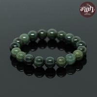ราคา อาเป่า หินหยกพม่าแท้ 100 โทนเข้ม Jade ขนาด 10 มิล คัดหิน เจ้าแห่งหินมีค่า กำไลหินสี กำไลหินนำโชค หินหยก หยกเขียว หินสีเขียว หินมงคล (1038468021)