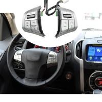 ราคา 100 โรงงานสวิตช์พวงมาลัยCruiseปุ่มควบคุมรถเครื่องเล่นเสียงพวงมาลัยแผงปุ่มสำหรับIsuzu Dmax Mux (3696974853)