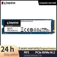 ราคา Kingston NV1 SSD SSD NV2ดิสโก้ NVMe 250GB 500GB 1TB ฮาร์ดดิสก์โซลิดสเตทไดรฟ์ภายใน M 2 2280 NVMe M2 PCIe Gen 3 0X4 (19744196782)