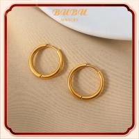 ราคา 90 9 อิตาลีบริสุทธิ์ทองเงาต่างหูวงกลมเครื่องประดับผู้หญิงสําหรับของขวัญแฟน (21018651510)