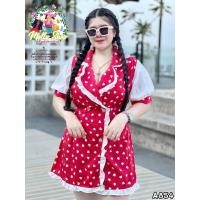 ราคา A854 ร้านนี้ส่งไว เดรสหัวใจญี่ปุ่น ชุดสาวอวบสวยๆ เดรสสาวอวบ เสื้อผ้าสาวอวบ ชุดสาวอวบ ชุดคนอวบแฟชั่น ชุดคนอ้วนสวยๆ เดรสสาวอวบอ้วน ชุดสาวอวบอ้วน เดรสคนอ้วน เสื้อผ้าแฟชั่นสาวอวบ ชุดสาวอวบ (13897055596)