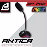 ราคา MICROPHONE ไมโครโฟน SIGNO MP 702 ANTICA RGB DESKTOP USB 2 0 2Y ของแท้ (16231360863)