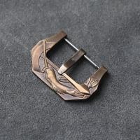 ราคา Submarine bronze buckle 22 24 26MM suitable for Panerai Dafei pure copper watch accessories leather strap buckle JYUE (20468546427)