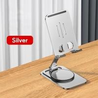 ราคา พับได้สำหรับแท็บเล็ตโทรศัพท์มือถือโทรศัพท์เดสก์ท็อปขาตั้งสำหรับไอแพด iPhone Samsung แผ่นยางกันลื่นแท่นวางโทรศัพท์มือถือที่ยึดโต๊ะปรับระดับได้ (17783797604)