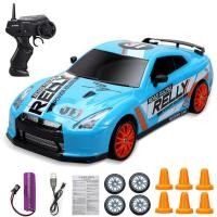 ราคา Kmoist รถบังคับวิทยุ1 24 2 4G AE86 GTR รถบังคับวิทยุไร้สายควบคุมระยะไกลรถการแข่งขันความเร็วสูงด้วยยางของเล่นสำหรับเด็กเด็กผู้ชายดริฟท์ควบคุมวิทยุของขวัญ (20692757005)