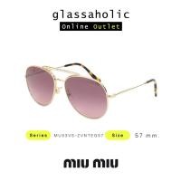 ราคา ลดกระหน่ำ แว่นกันแดด Miu Miu รุ่น MU53VS ทรงนักบิน สวยหรู (20479545609)