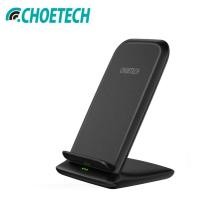 ราคา CHOETECH ที่ชาร์จแบตไร้สาย แท่นชาร์จแบต แบบตั้ง 15W Qi Fast Wireless Charger For iPhone XS Max 8 Plus Wireless Charging Stand For Samsung Galaxy S9 Plus Note 9 (786850621)