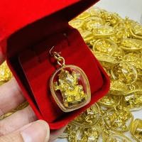 ราคา 50ชิ้น ราคาส่ง พระพิฆเนศ เหลี่ยมทอง จี้พระพิฆเนศ พระพิฆเนศองค์ทอง สีทองโบราณ (20376783908)