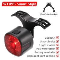 ราคา WEST BIKINGจักรยานไฟท้ายจักรยานUSBชาร์จไฟท้าย4โหมดขี่จักรยานกันน้ำไฟLEDอุปกรณ์รถจักรยาน (20967947193)