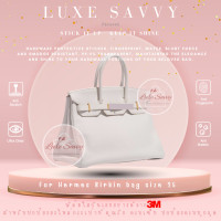ราคา ฟิล์มกันรอย สติ๊กเกอร์กันรอย อย่างดีที่สุด ยืดหยุ่นสูง คุณภาพเยี่ยมจาก 3M สำหรับรุ่น Hermes Birkin bag size 25 (20388916362)