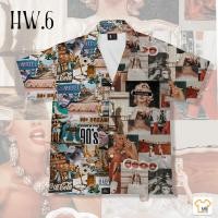 ราคา Hawaii Shirt HW5 8 เสื้อเชิ๊ตผู้ชาย เสื้อฮาวายพิมพ์ลายสวยๆ ผ้าใส่สบาย เซต2 (10998363690)